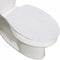 Gorilla Grip Thick Memory Foam Bathroom Toilet Lid Seat Cover, Soft Velvet Topside, Machine Wash, Plush Cushioned Covers Fits Most Size Lids, Decorative Bath Room Accessories, 19.5x18.5, Bright White