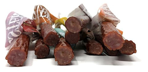 Western's Smokehouse Meat Sticks Sampler Pack of 10 - Pork and Beef Jerky Sticks Variety Pack - Proudly Made in the USA - Assortment of 5 Flavors (2 of ea.)