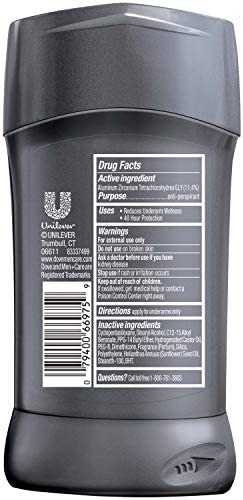 Dove Men+Care Stain Defense Antiperspirant Deodorant Stick, Fresh, 2.7 oz