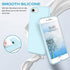 YINLAI iPhone SE 2022 Case 5G,iPhone SE 2020 Case,iPhone 8 Case iPhone 7 Case Slim Liquid Silicone Non Slip Shockproof Cover Soft Bumper Protective Phone Case for iPhone SE 3rd/SE 2nd Gen/8/7,Fog Blue