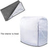 Homai Stand Mixer Cover Compatible with Tilt Head 4.5-5 Quart KitchenAid Mixer, Cloth Dust Cover with Pocket for Extra Attachments (Gray)