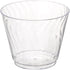 Chinet 782195849663 100 CT 9 OZ Cut Crystal Plastic Cold Cups