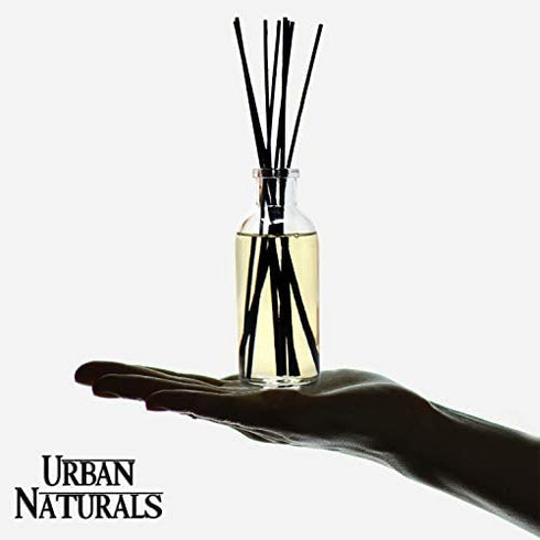 Urban Naturals Lavender Vanilla Reed Diffuser Set | Room Scent Infuser with Real Lavender & Natural Flowers | Soothing Scent Makes a Great Housewarming Gift | Great Idea