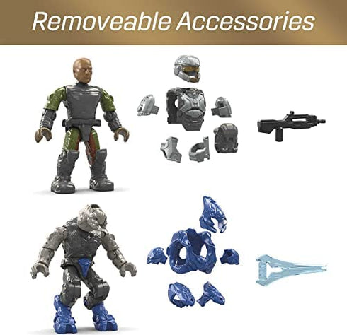 Mega Halo Ghost of Requiem Vehicle Halo Universe Construction Set, Building Toys for Boys, Ages 8+