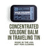 Duke Cannon Supply Co. Solid Cologne for Men Midnight Swim - Cold Water, Crisp Greens, Fresh Air - Concentrated Balm, Travel-Friendly Tin, Made with Natural & Organic Ingredients, 1.5 oz (1 unit)