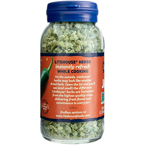 Litehouse Freeze Dried Green Jalapeno Herb, 0.39 Ounce