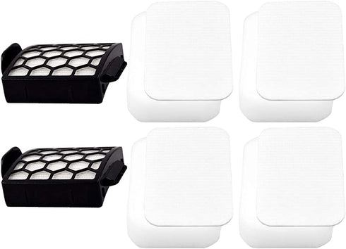 4 Foam + Felt, 2 HEPA Filters kit Replacement for Shark Navigator Pet Pro ZU60, ZU62, Pet Plus NV251, NV255, Swivel Pro NV150, NV151 Upright Vacuum, Part 1238FT60 1239FT60