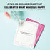 Actually Curious: Happy Hour Edition! Icebreaker Card Game - Questions for Couples Date Night, Mental Health Gifts, Camping, Team Building, Ladies Night, Family Table Talk, Happy Hour