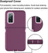 Tiflook for Samsung Galaxy S20 FE 5G Case, Heavy Duty Shockproof Armor Protective Hard Plastic Cover + Silicone Bumper Dual Layer Hybrid Phone Case for Samsung Galaxy S20 Fan Edition, Pinkish Purple