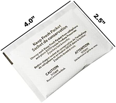 W10346771A Refrigerator Produce Preserver Replacement (6 Packets-3 Pack) by ATMA SUPPLY-Replace W10346771 2117689 AH3503014 EA3503014 PS3503014 W10346772 W10614431A