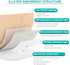 Dimora Silicone Foam Dressing with Border Adhesive 4"x4" Waterproof Wound Dressing Bandage for Wound Care 10 Pack
