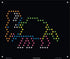 IllumiPeg Dinosaurs Refill templates for Basic Fun Lite Brite Ultimate Classic Toy (10 Sheets, 7x8)
