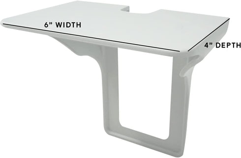 Power Perch Single Shelf (4 Pack, White)