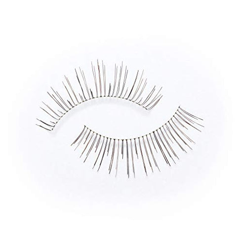 Eylure Naturals False Eyelashes Multipack, Style No. 020 Black , Reusable, Adhesive Included, 3 Pair