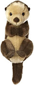 Aurora World Miyoni Sea Otter Plush Brown, 10 inches
