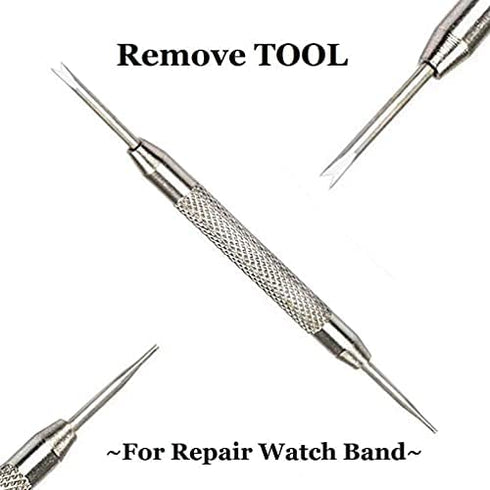 Sankel 20mm Quick Release Spring Bars Pins,4PCS Stainless Steel Watch Replacement Band Spring Bars Strap Link Pins Diameter 1.5mm + Spring Bar Tool for Samsung Galaxy Watch 4/Active 2/Galaxy 42mm