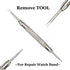 Sankel 20mm Quick Release Spring Bars Pins,4PCS Stainless Steel Watch Replacement Band Spring Bars Strap Link Pins Diameter 1.5mm + Spring Bar Tool for Samsung Galaxy Watch 4/Active 2/Galaxy 42mm