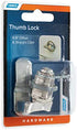 Camco 44333 5/8" Thumb Operated Offset and Straight Cam Lock