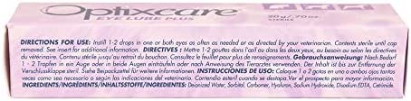 OptixCare Pet Eye Lube Plus + Hyaluron 20g for Dog Cat Horses