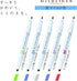 Zebra Mild liner 15 Color Set - Double-Sided Highlighter Pens