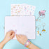 ICOSY Unicorn Diary with Lock for Girls, Sequin Kids Journal for Girls Lined Journal Notebook Unicorns Gifts Set with Stickers Bracelet