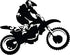 YttBuy Dirt Bike Wall Decals Motocross Decal Motocross Wall Decals Motocross Wall Decal Motocross Decals Dirt Bike Decals for Wall Dirt Bike Wall Sticker for Motocross Bedroom