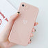 HJWKJUS Compatible with iPhone 7/8/SE 2020/SE 2022 Case for Women Girls, Cute Love Heart Pattern Soft Slim TPU Protective Bumper Phone Case for iPhone 7/8/SE 2020 4.7?-Pink