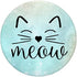 Meow Cute Cat Face Funny Costume Gadget for Cat Lovers PopSockets PopGrip: Swappable Grip for Phones & Tablets