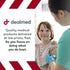 Dealmed Sterile Bordered Gauze Island Dressings – 25 Count, 6" x 6" Gauze Pads, Disposable, Latex-Free, Adhesive Borders with Non-Stick Pads, Wound Dressing for First Aid Kit and Medical Facilities