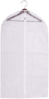 3 Garment Bag Travel Suit Dress Storage 53" Clear Cover Full Zipper Coat Carrier