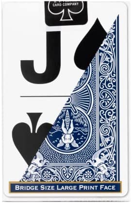 Bicycle Large Print Playing Cards (Color May Vary)