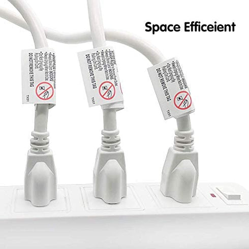 FIRMERST 1875W Heavy Duty Extension Cord 6 Feet 14 AWG 15A White