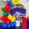 Red Blue Yellow Green Balloon Garland Arch Kit-Small&Large Red Blue Yellow Green Balloons Party Supplies for Birthday Party, Robot Blocks Party, Video Game Party