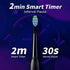 SEAGO Sonic Toothbrush for Adults and Kids, Rechargeable Electric Toothbrushs with 8 Brush Heads,One Charge Last 30 Days, 5 Modes & Smart Timer(M8-Black)