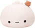 Silica Gel Pat Night Light LED Steamed Bun Creative Bedside for Kid with Sleeping Lamp Bedroom Desk Decor Reading Lamp