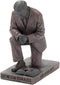 Dicksons Lead Your Flock Praying Pastor 5 inch Bronze Resin Stone Table Top Figurine