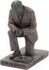 Dicksons Lead Your Flock Praying Pastor 5 inch Bronze Resin Stone Table Top Figurine