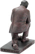 Dicksons Lead Your Flock Praying Pastor 5 inch Bronze Resin Stone Table Top Figurine