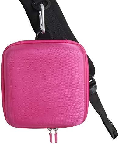 Hermitshell Hard EVA Travel Case for Leapfrog Fridge Phonics Magnetic Letter Set (Pink)