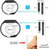 10 Pack Bands Compatible with Fitbit luxe Band Sport Watch Wrist Strap for Men Women, Luxe Silicone Watch Strap Bracelet Wristband Bands Replacement Accessories with Metal Buckle Large Size Band
