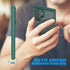 Casus Shockproof Designed for Samsung Galaxy S22 Ultra Case Clear Translucent Hard Back with Soft Bumper Edge Slim Protective Thin Phone Cover Compatible for Samsung S22 Ultra 5G Case (Green)