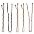 U Shaped Hair Pins with Clear Case (2 In, 4 Colors, 360 Pieces)