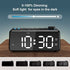 Digital Alarm Clock Radio for Bedroom - 0-100% Dimmer, FM Radio with Sleep Timer, Dual Alarm with Weekday/Weekend, USB Charging Port, Battery Backup, Snooze, Easy to Set, for Bedside Table, Desk