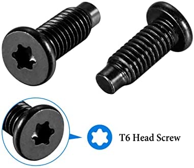 Ring Doorbell Security Screws Bolts Replacement with Screwdriver, T6 Torx Head ring safety screws, 2Pack