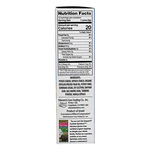 Let's Do Gluten Free Ice Cream Cones - 1.2 oz