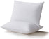 Acanva Bed Pillows for Sleeping 2 Pack, Alternative Microfiber Filled, Natural Cover Skin-Friendly, Soft and Supportive for Side Back Sleepers, Queen, White 2 Count