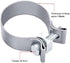 EVIL ENERGY 2.0 Inch Exhaust Clamp,Narrow Band Muffler Clamp Stainless Steel