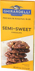 GHIRARDELLI Premium Baking Bar Semi-Sweet Chocolate - 4 oz.