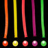 200 Pieces Neon Glow Long Balloons Blacklight Reactive Fluorescent Balloons Long Twisting Balloons for DIY Balloon Animals Twisting Glow Party Birthday Party Decorations