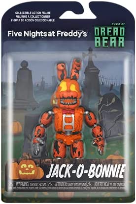 POP Funko Action Figure: Five Nights at Freddy's Dreadbear - Jack-o-Bonnie, Multicolor, One Size (56186)